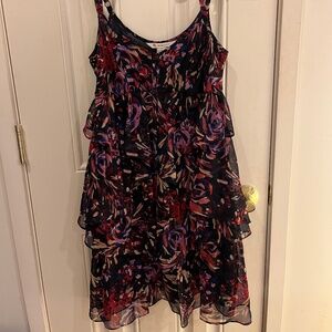 Gorgeous Floral Mini dress with ruffles